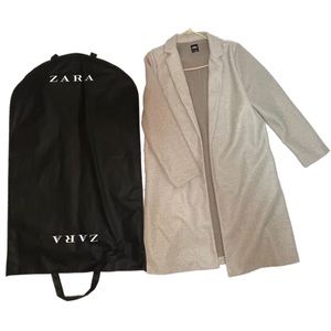 Zara long trench coat